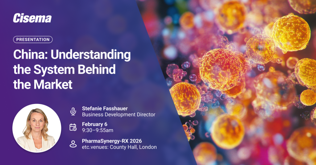 Cisema to Present at PharmaSynergy-RX 2026 – China: Understanding the System Behind the Market 